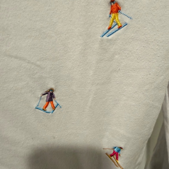 CHASER Embroidered Ski Shirt - SIZE XS - Picture 5 of 6